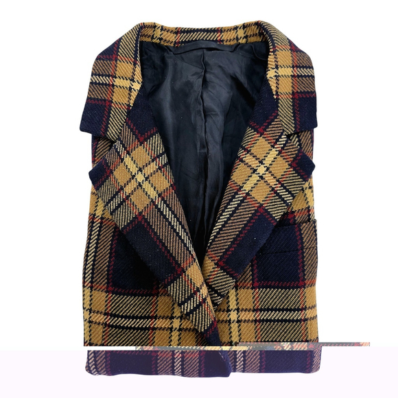 Equestrian Oxxford Clothes Women’s Tweed Blazer Fitted Heritage Tailored - Picture 7 of 16